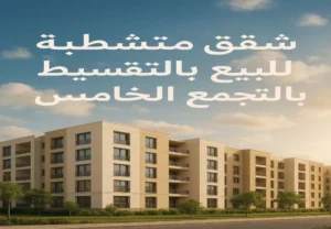 شقق-متشطبه-للبيع-بالتقسيط-بالتجمع-الخامس