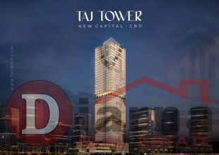 Shop for sale in Taj Tower New Capital over looking the iconic tower with installments over 7 years