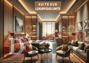 Suite with hotel finishing in Ray Residence Compound, New Capital, with installments over 10 years