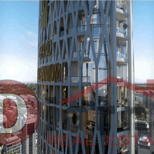 Hotel apartment in Tycoon Tower under the management of Grand Millennium, installments over 8 years after delivery