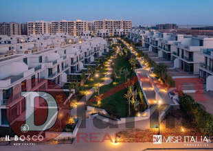 Apartment for sale in Il Bosco Compound, New Capital, with installments over 9 years