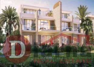 Ground- floor- chalet- with -a- garden- for -sale -sea -view- in- Silver- Sands- North -Coast- super -deluxe- finishing-including- air- conditioning - 5-year -installments