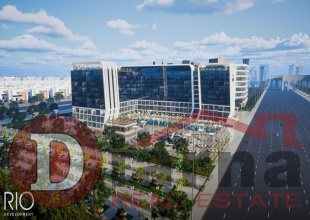 Office for sale in Rio Capital Mall, New Administrative Capital, installments over 8 years