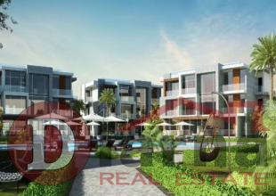 Ground -floor -chalet- with -garden -for -sale-fully- finished- in -Gaia -Village-North- Coast- in -installments