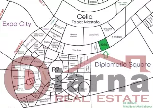 موقع-كمبوند-فورتي-سكوير-العاصمة-الادارية