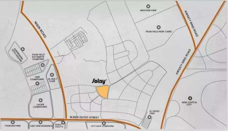 Solay New Cairo, Compound Solay, Solay  villas in New Cairo, twin house in New Cairo, townhouses in New Cairo, luxury living Cairo, real estate investment Egypt, properties in Fifth Settlement, buy villa New Cairo, best compounds in Cairo, flexible payment plans, Living Yards Developments
