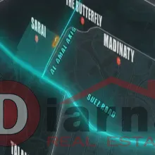 خريطة-D2N-Mall-Sarai-New-Cairo